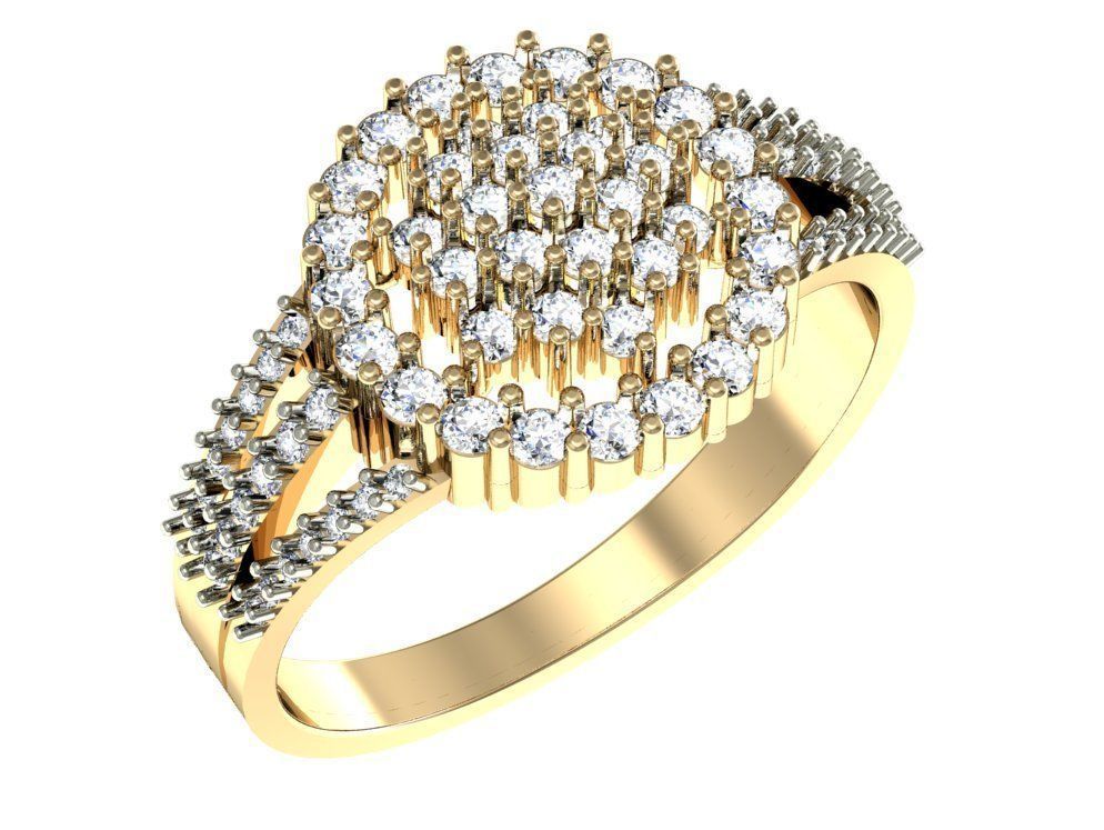 99 WOMEN RING FILES LESS THAN 3 GM LIGHT WT 3D print model_63