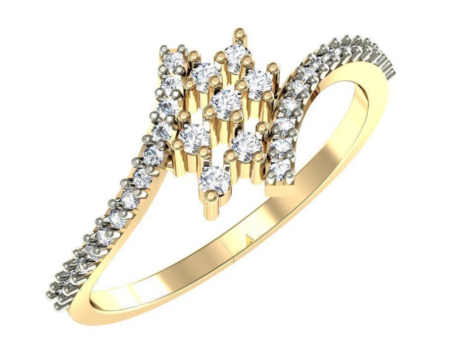 99 WOMEN RING FILES LESS THAN 3 GM LIGHT WT 3D print model_19