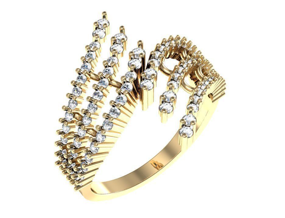 99 WOMEN RING FILES LESS THAN 3 GM LIGHT WT 3D print model_47