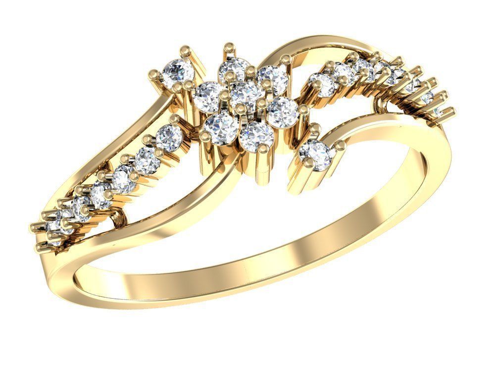 99 WOMEN RING FILES LESS THAN 3 GM LIGHT WT 3D print model_37