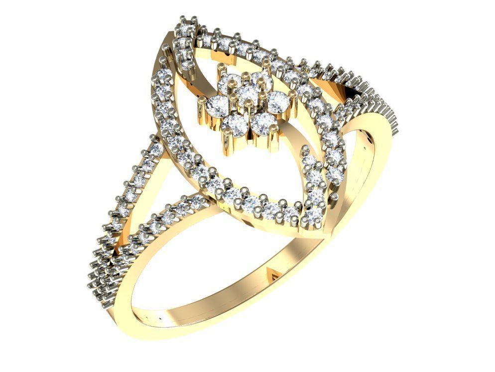 99 WOMEN RING FILES LESS THAN 3 GM LIGHT WT 3D print model_61