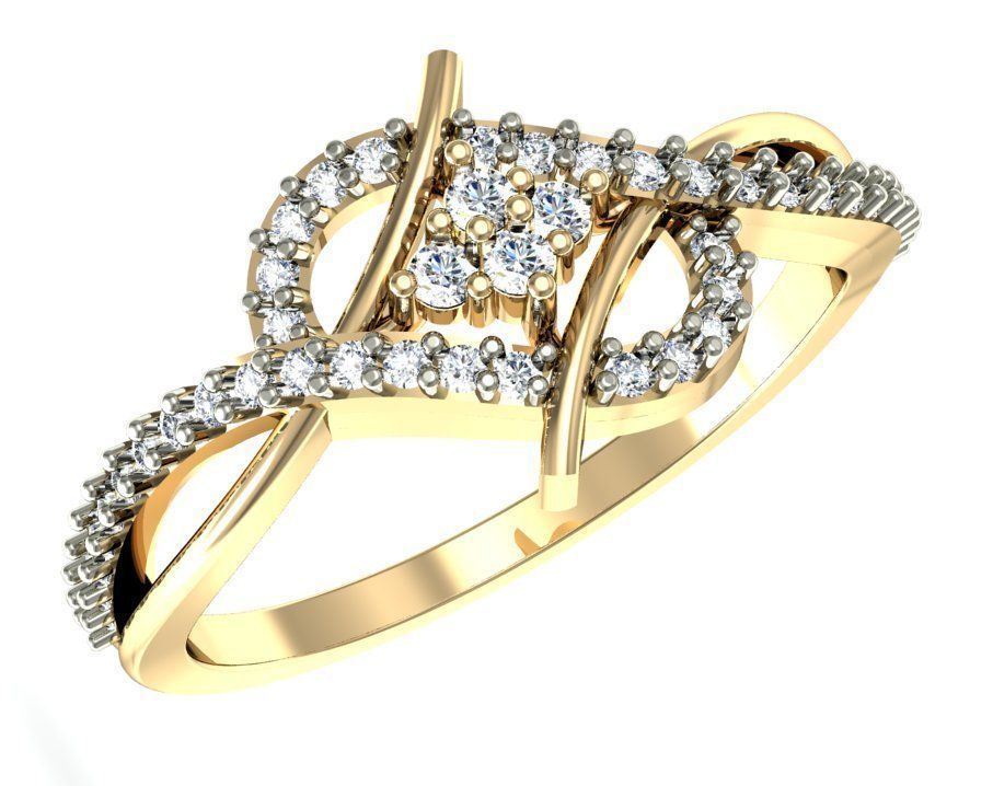 99 WOMEN RING FILES LESS THAN 3 GM LIGHT WT 3D print model_17