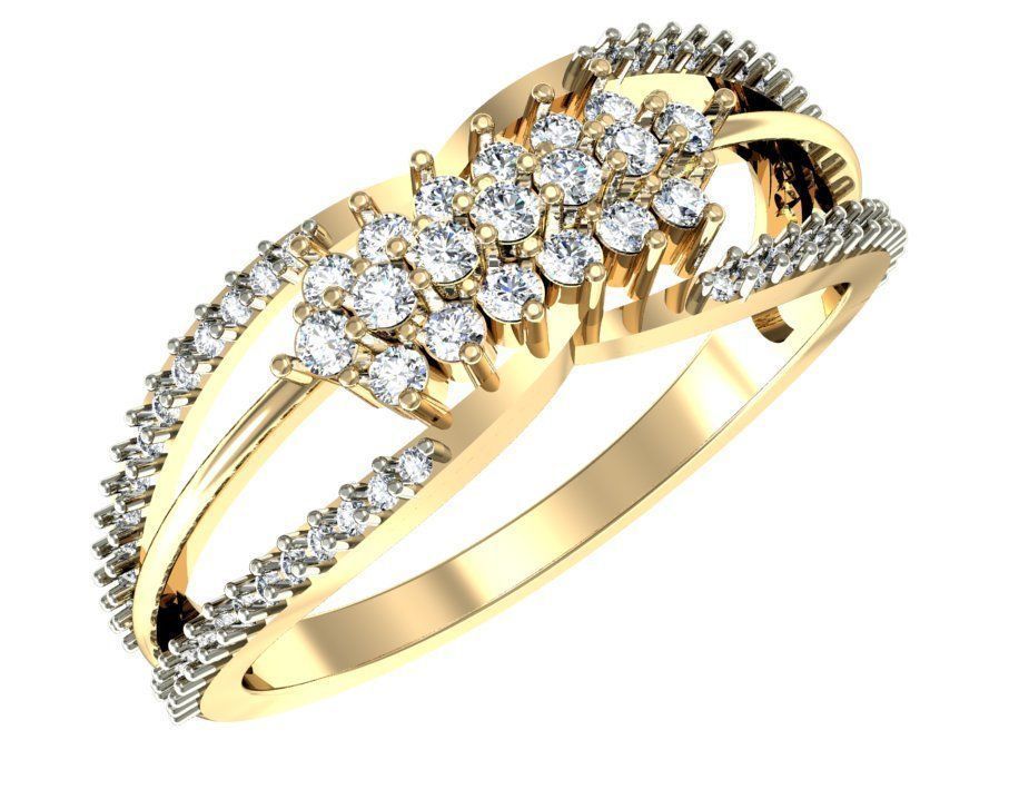 99 WOMEN RING FILES LESS THAN 3 GM LIGHT WT 3D print model_15