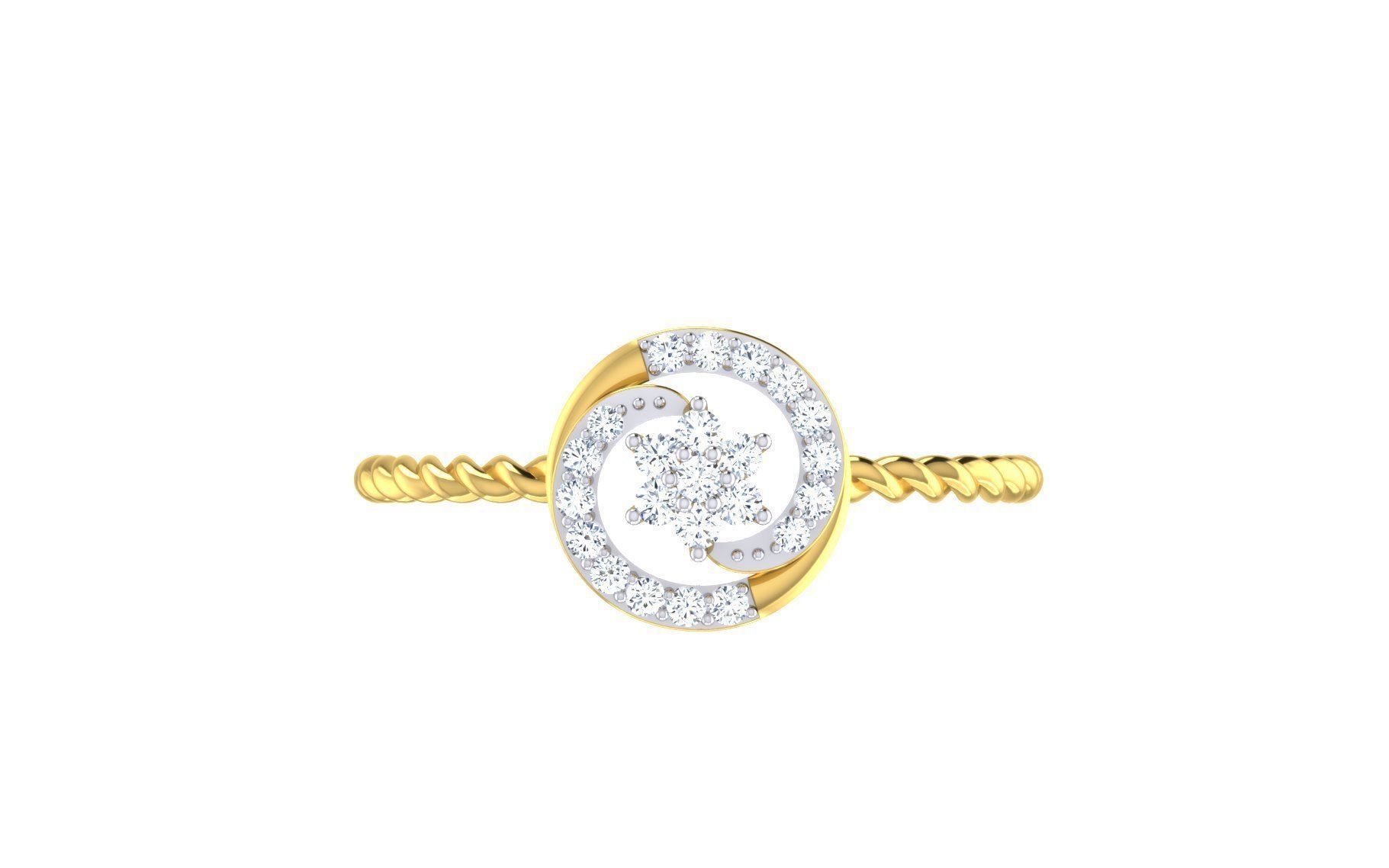 54 WOMEN RING FILES LESS THAN 2 GM LIGHT WT 3D print model_41