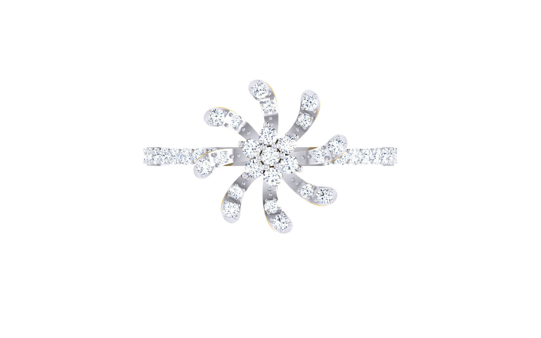 54 WOMEN RING FILES LESS THAN 2 GM LIGHT WT 3D print model_91