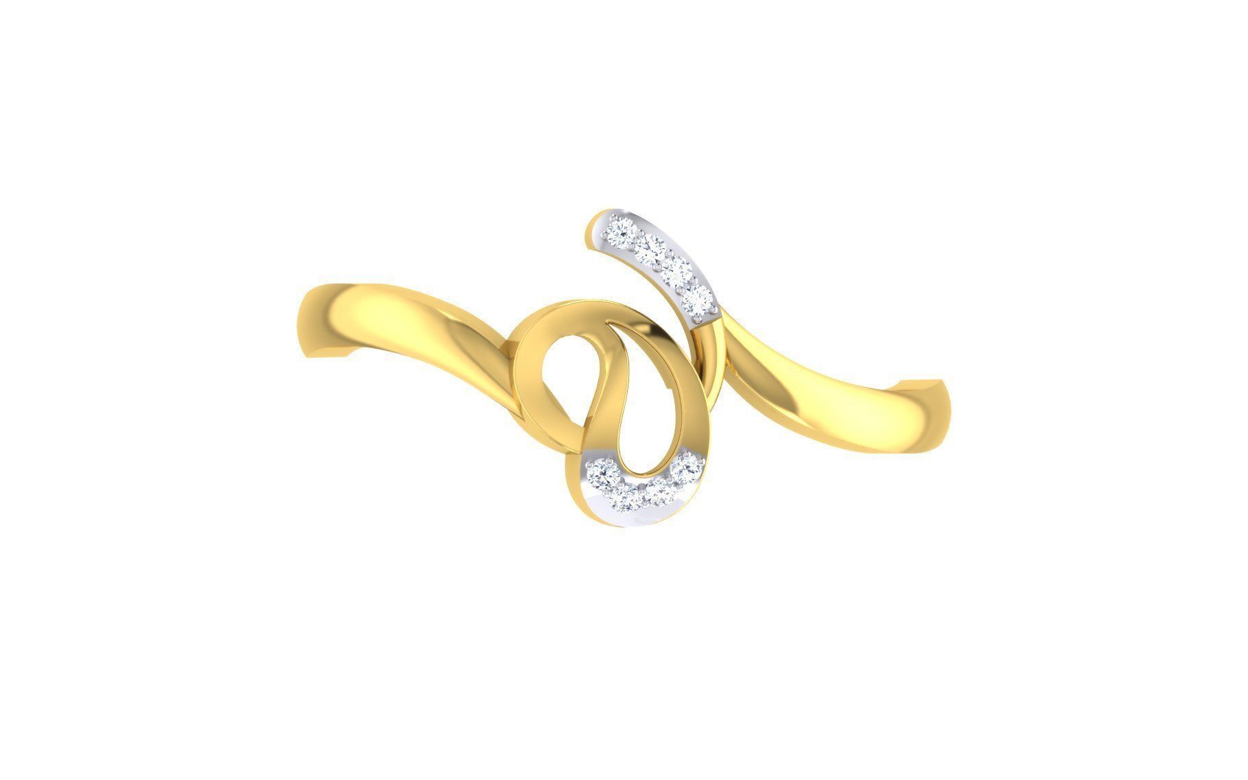 54 WOMEN RING FILES LESS THAN 2 GM LIGHT WT 3D print model_21