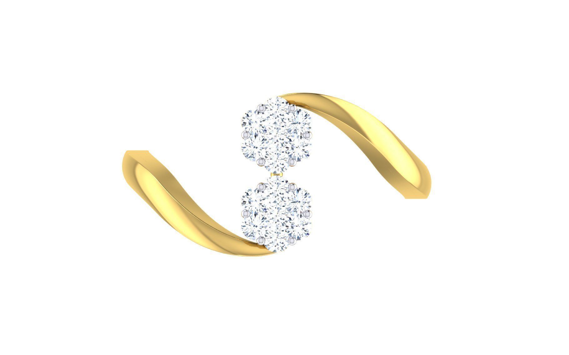 58 WOMEN RING 3DM STL RENDER DETAILS   3D print model_58