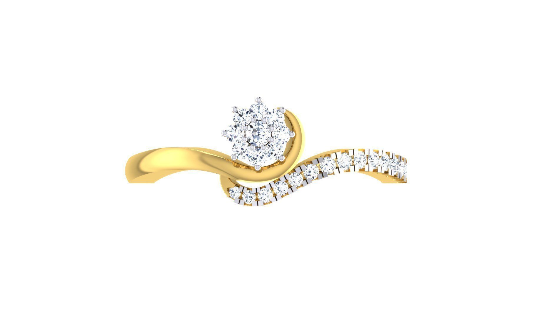 58 WOMEN RING 3DM STL RENDER DETAILS   3D print model_31