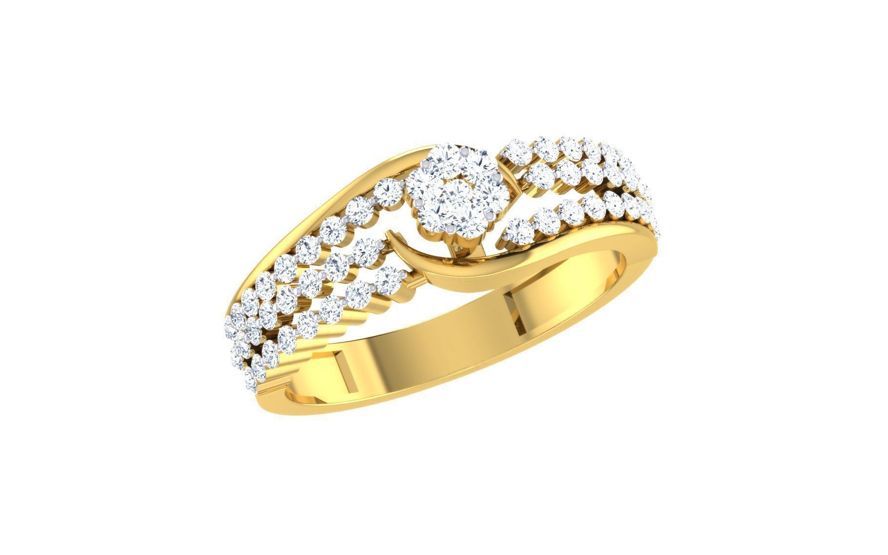 58 WOMEN RING 3DM STL RENDER DETAILS   3D print model_51