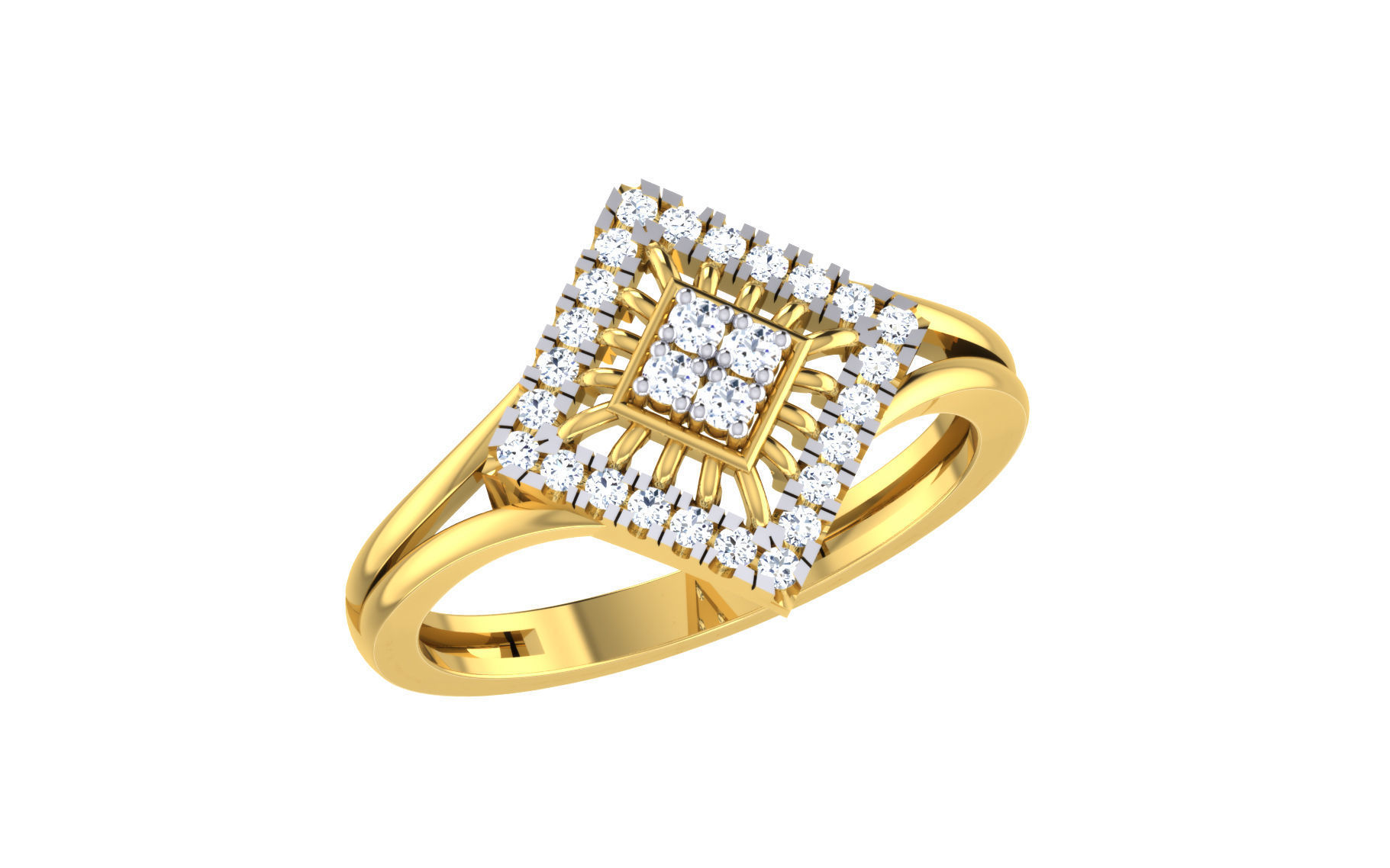 58 WOMEN RING 3DM STL RENDER DETAILS   3D print model_18