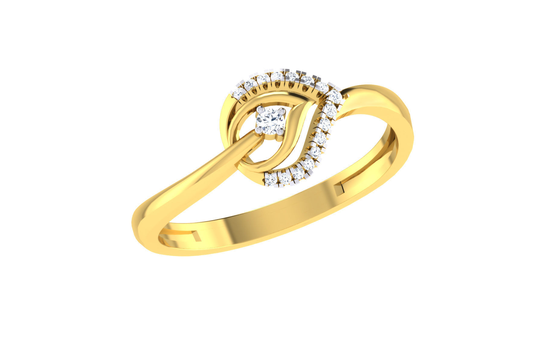 58 WOMEN RING 3DM STL RENDER DETAILS   3D print model_112
