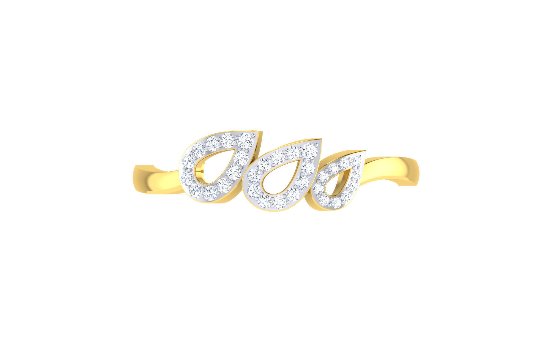 58 WOMEN RING 3DM STL RENDER DETAILS   3D print model_88