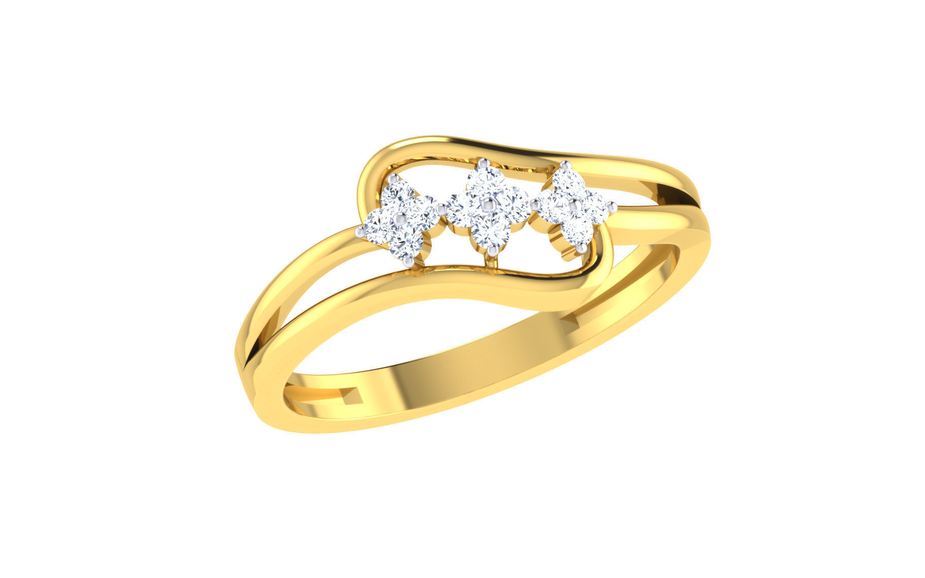 58 WOMEN RING 3DM STL RENDER DETAILS   3D print model_104