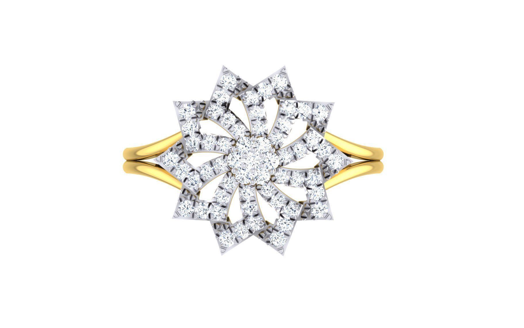 58 WOMEN RING 3DM STL RENDER DETAILS   3D print model_40