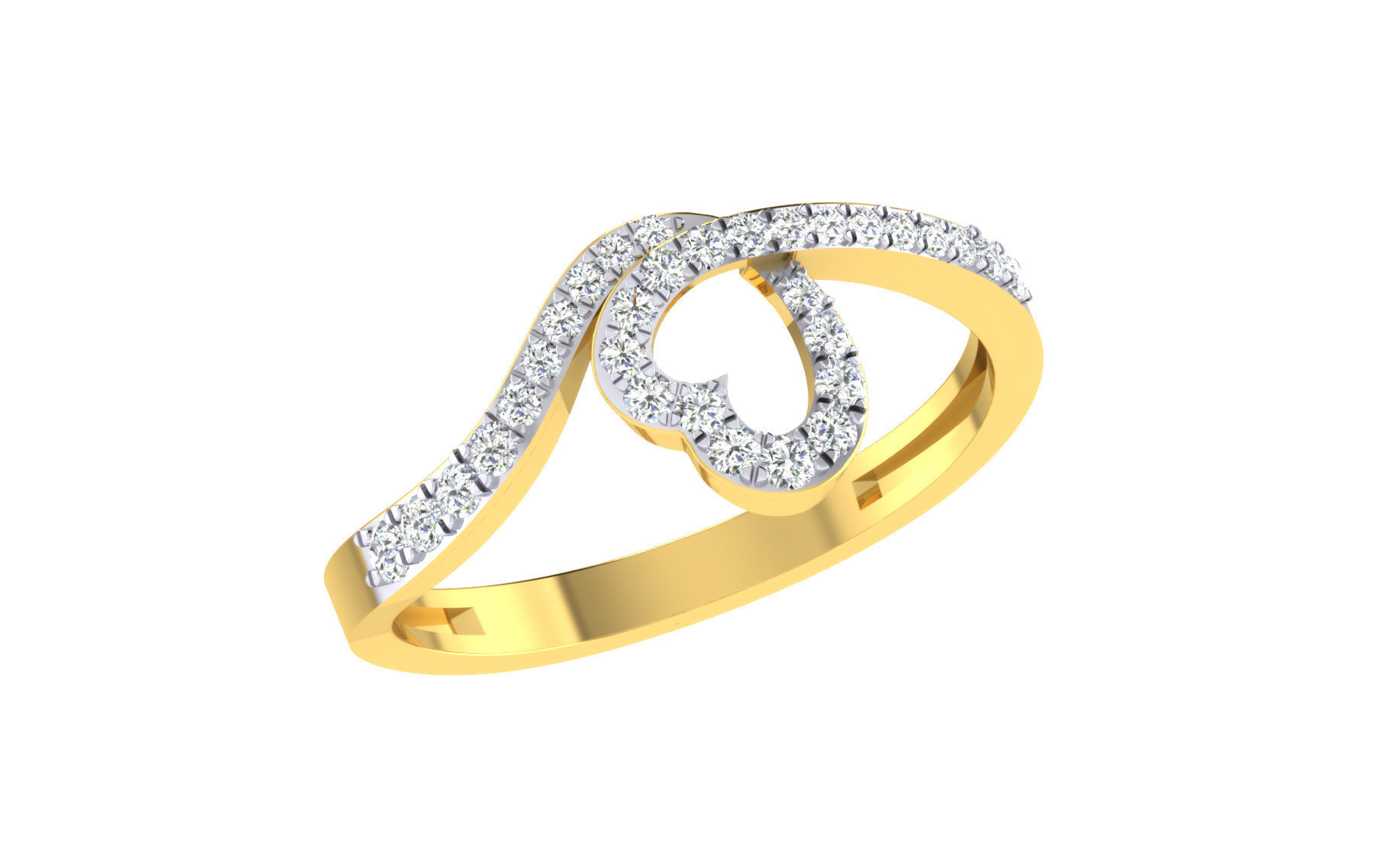 58 WOMEN RING 3DM STL RENDER DETAILS   3D print model_116