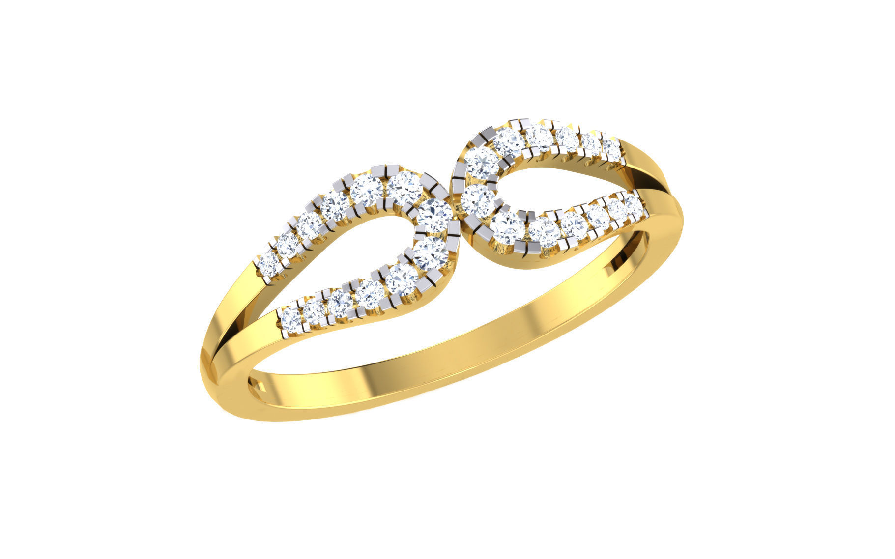 58 WOMEN RING 3DM STL RENDER DETAILS   3D print model_9