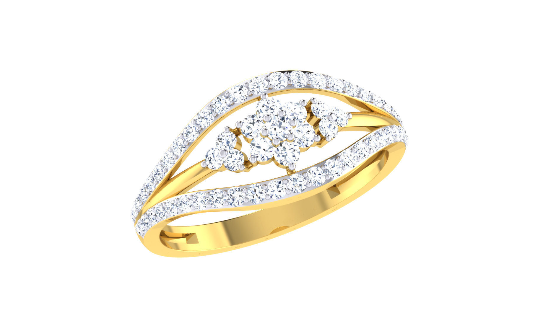 58 WOMEN RING 3DM STL RENDER DETAILS   3D print model_106
