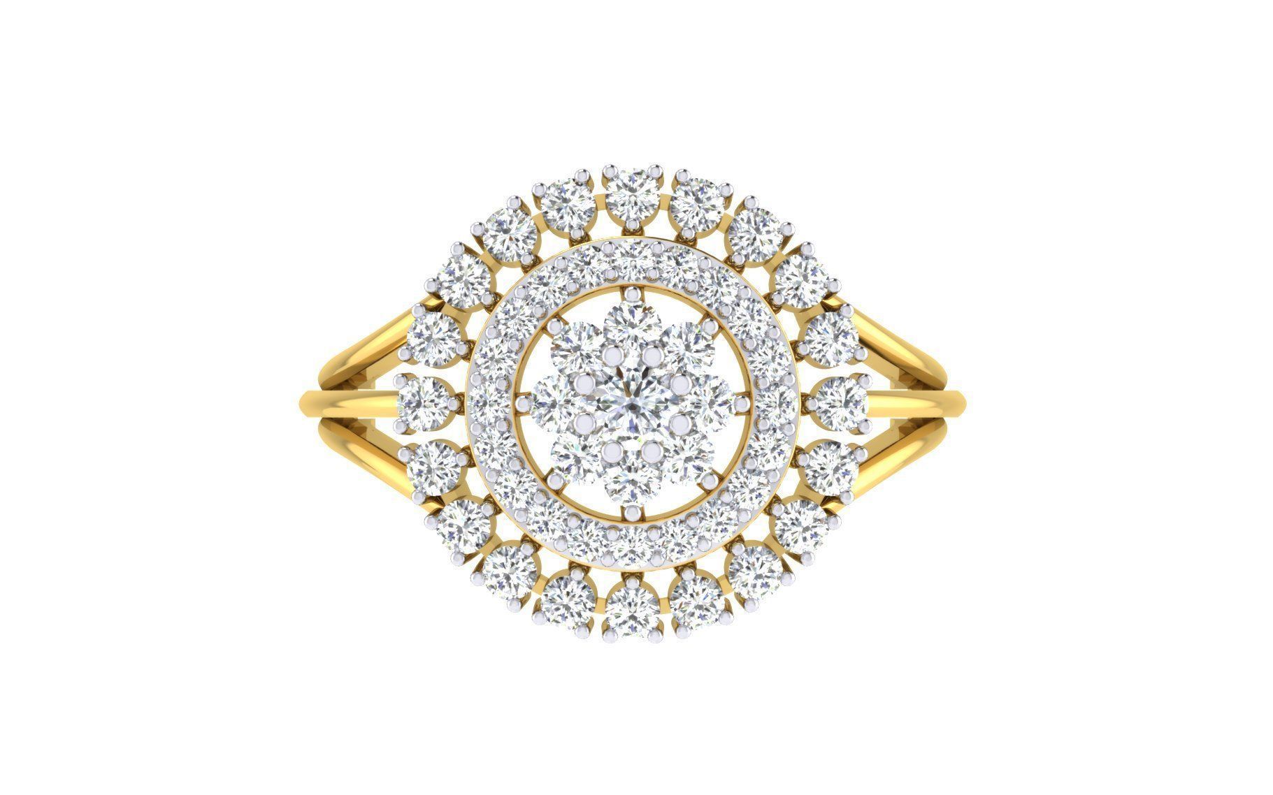 58 WOMEN RING 3DM STL RENDER DETAILS   3D print model_145