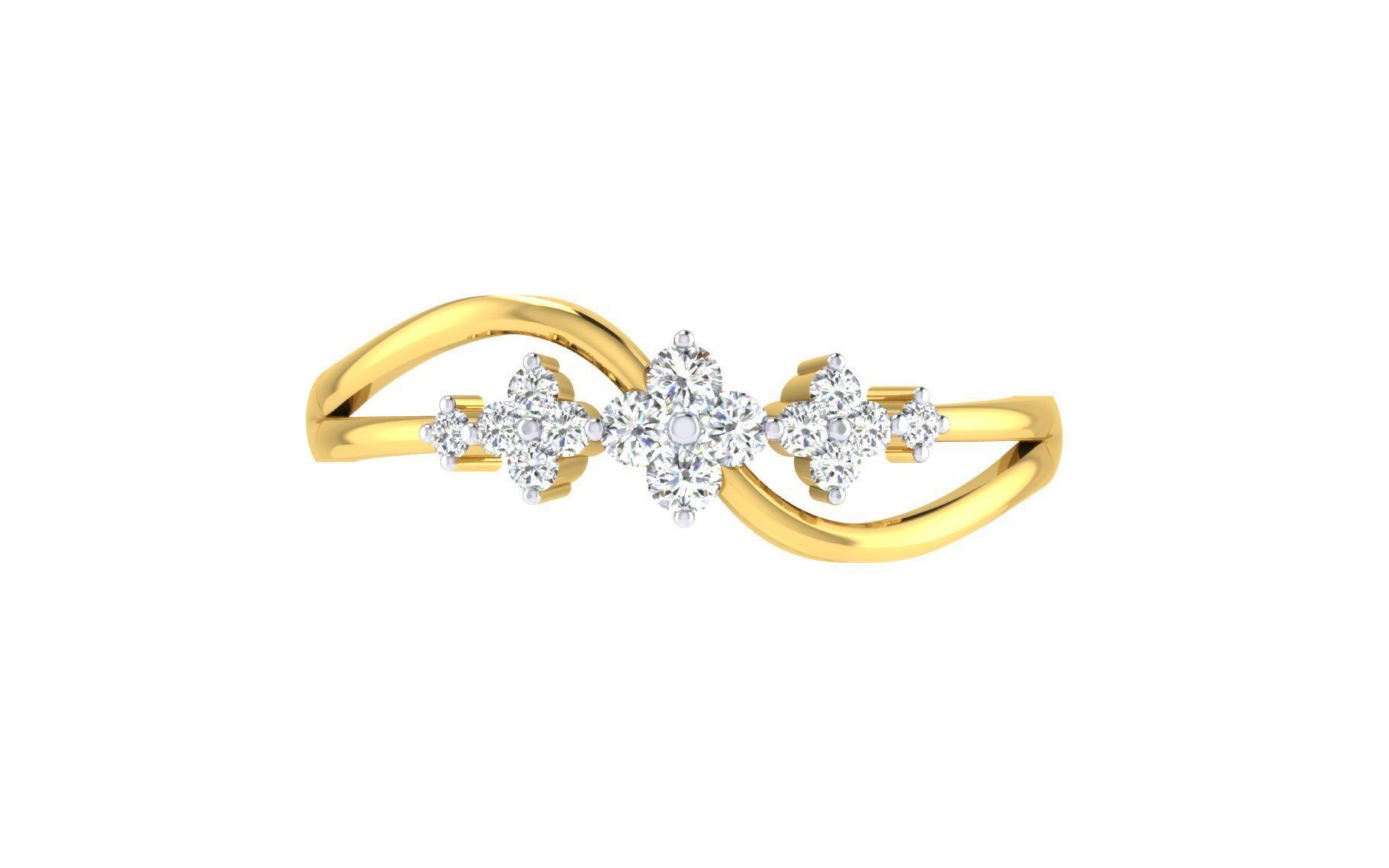 58 WOMEN RING 3DM STL RENDER DETAILS   3D print model_121