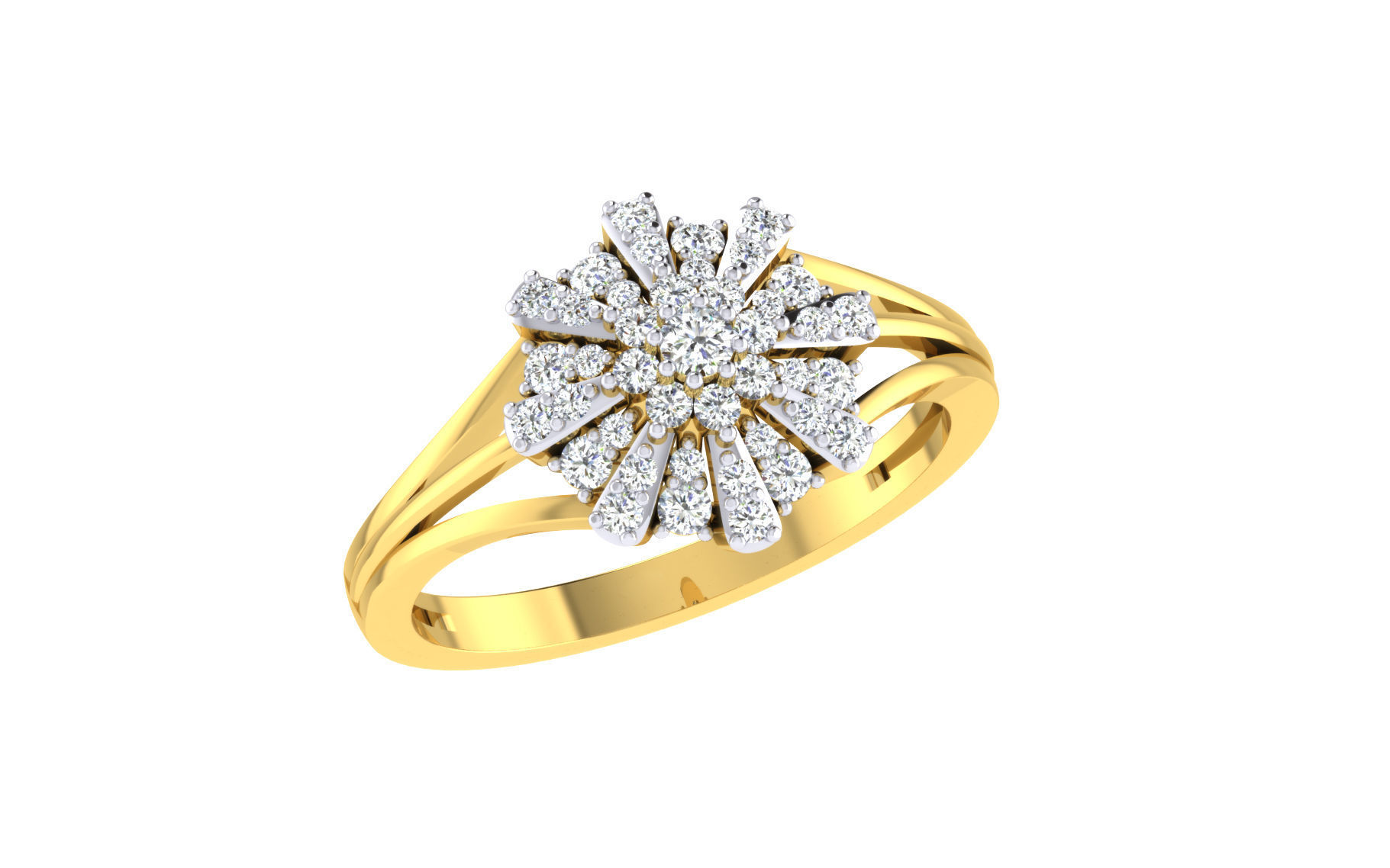 58 WOMEN RING 3DM STL RENDER DETAILS   3D print model_146