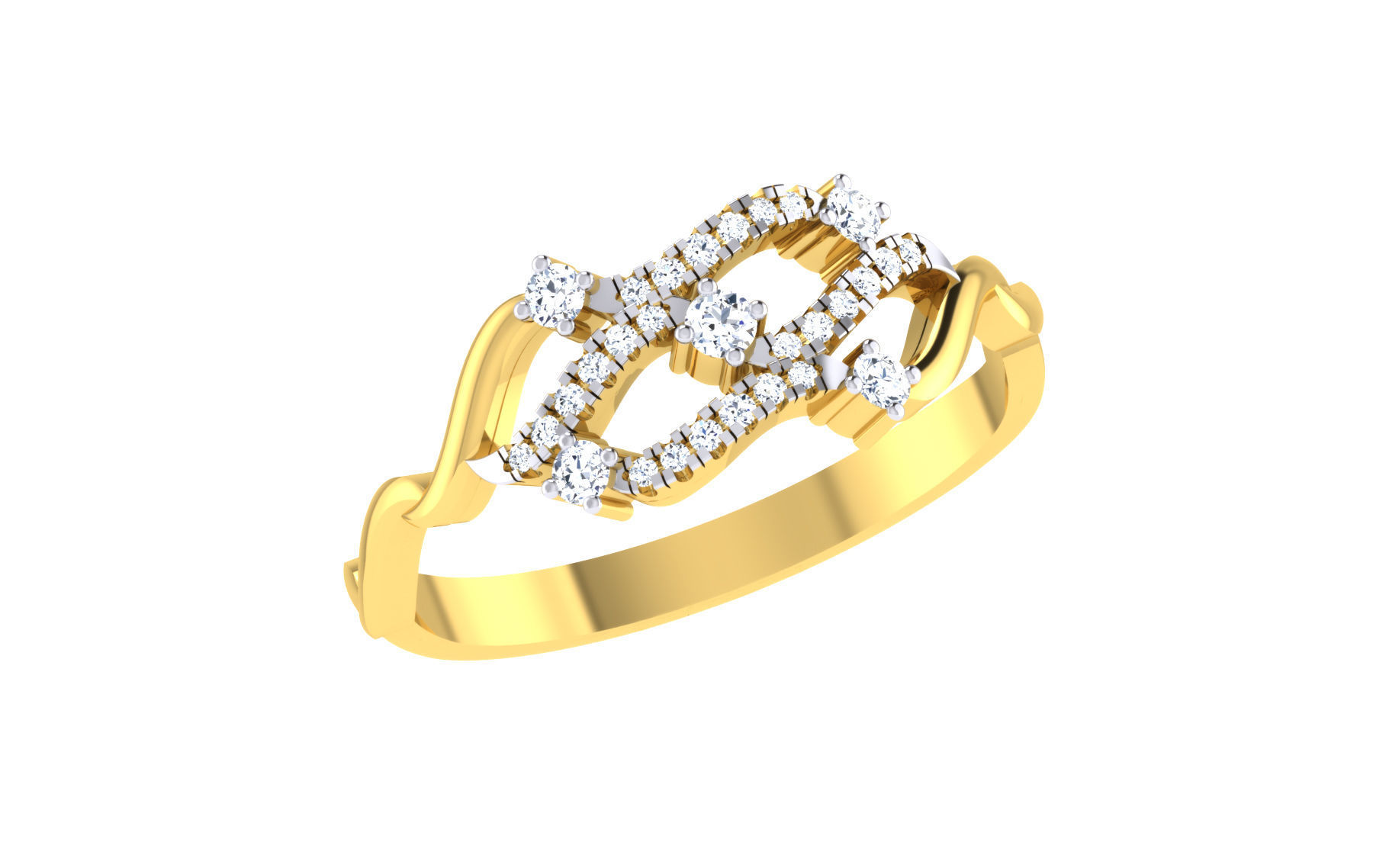 58 WOMEN RING 3DM STL RENDER DETAILS   3D print model_114