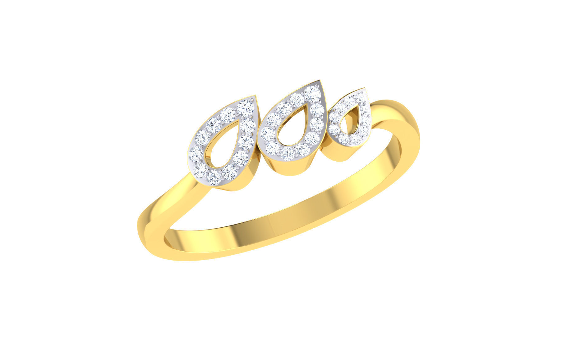 58 WOMEN RING 3DM STL RENDER DETAILS   3D print model_87