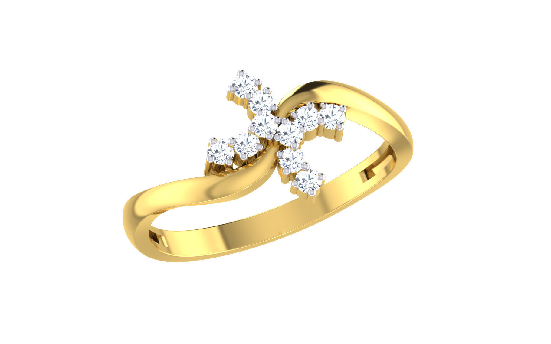 58 WOMEN RING 3DM STL RENDER DETAILS   3D print model_6