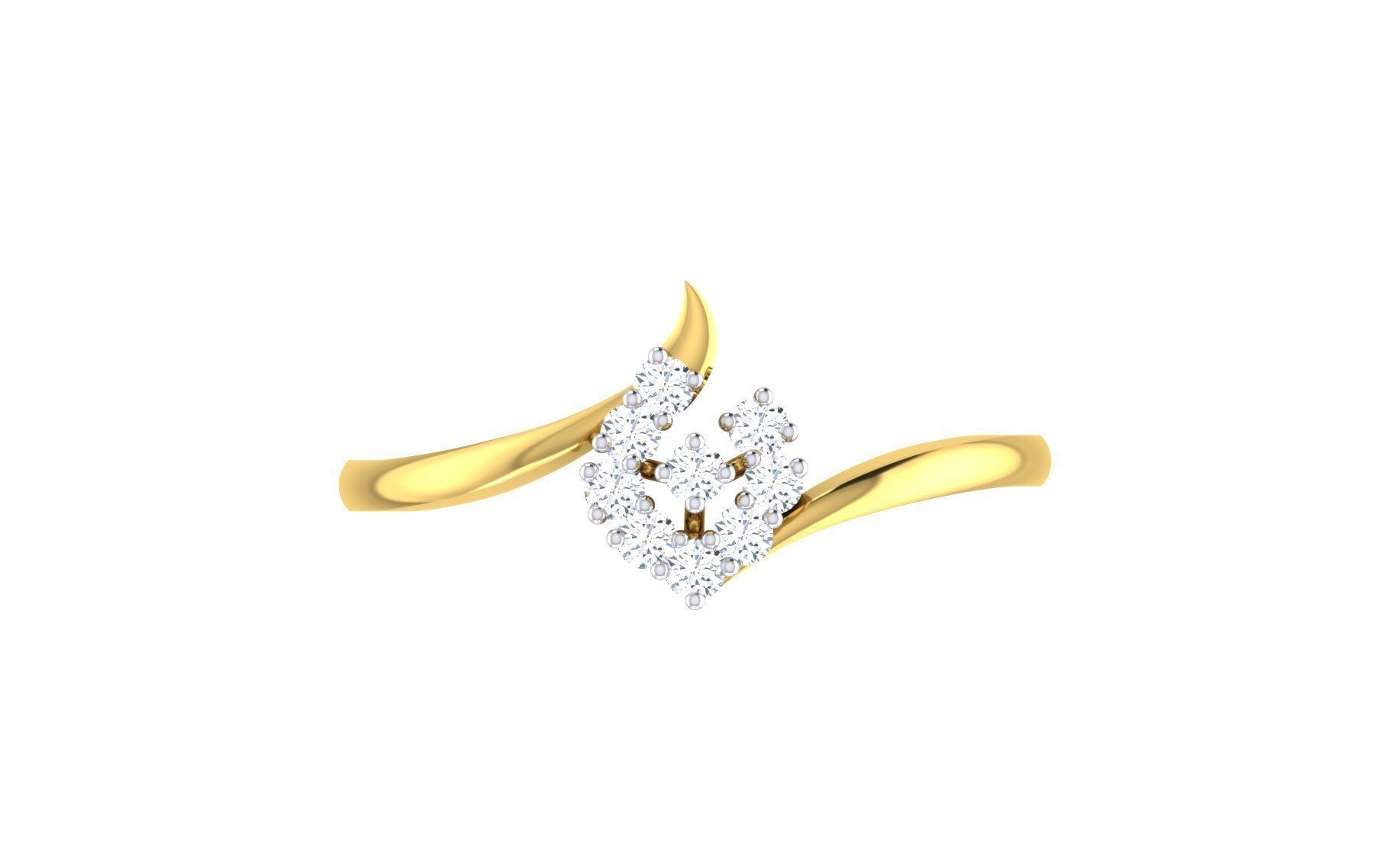 58 WOMEN RING 3DM STL RENDER DETAILS   3D print model_4