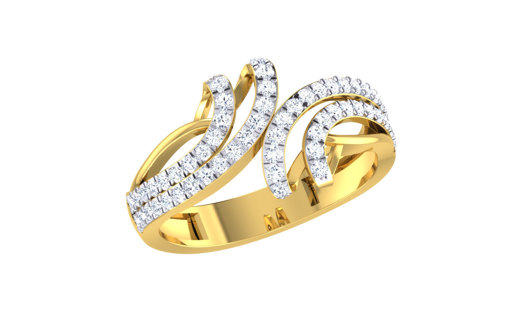 58 WOMEN RING 3DM STL RENDER DETAILS   3D print model_48