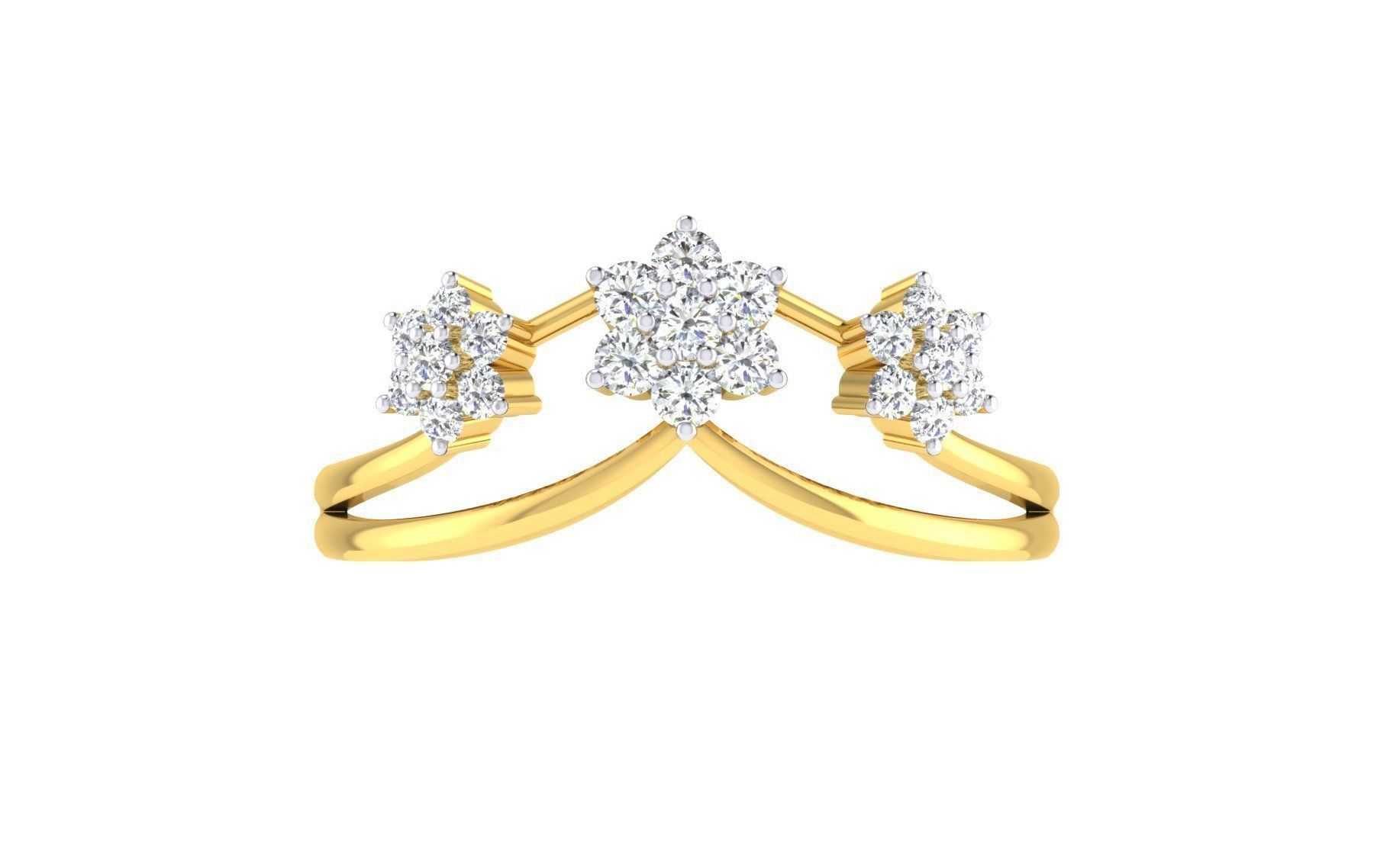 58 WOMEN RING 3DM STL RENDER DETAILS   3D print model_111