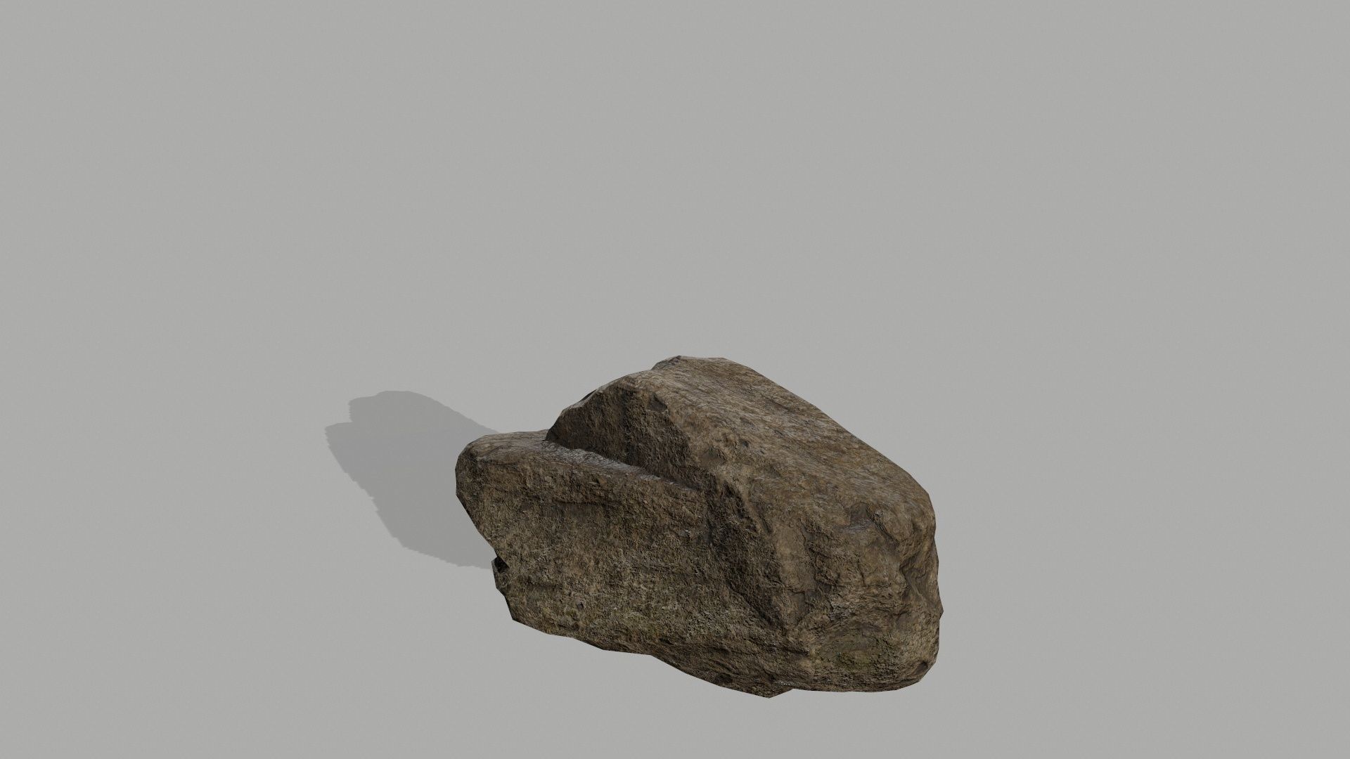 Rock set formation Low-poly 3D model_25