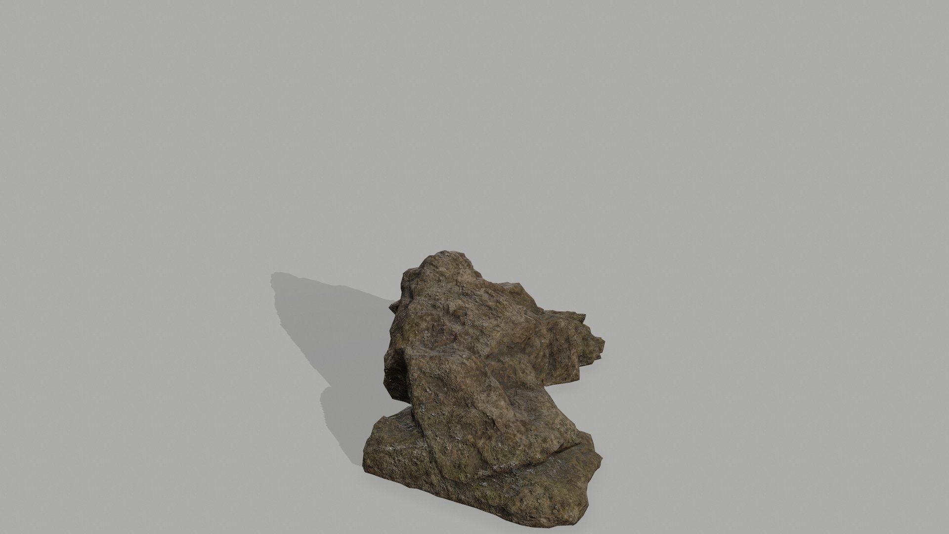 Rock set formation Low-poly 3D model_20