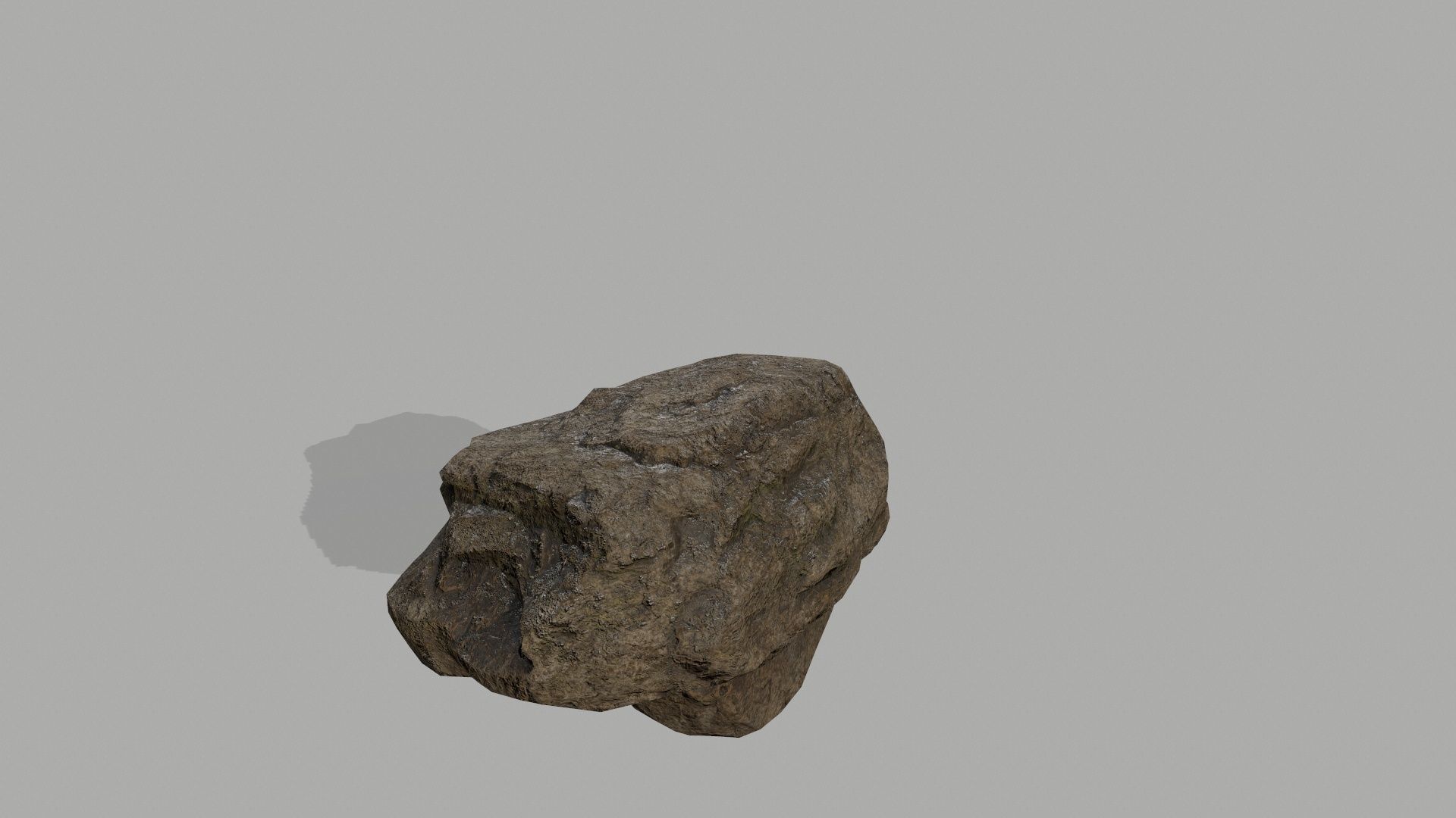 Rock set formation Low-poly 3D model_33