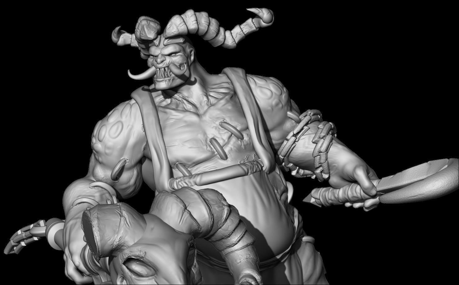 The Butcher - Diablo 3D print model_32