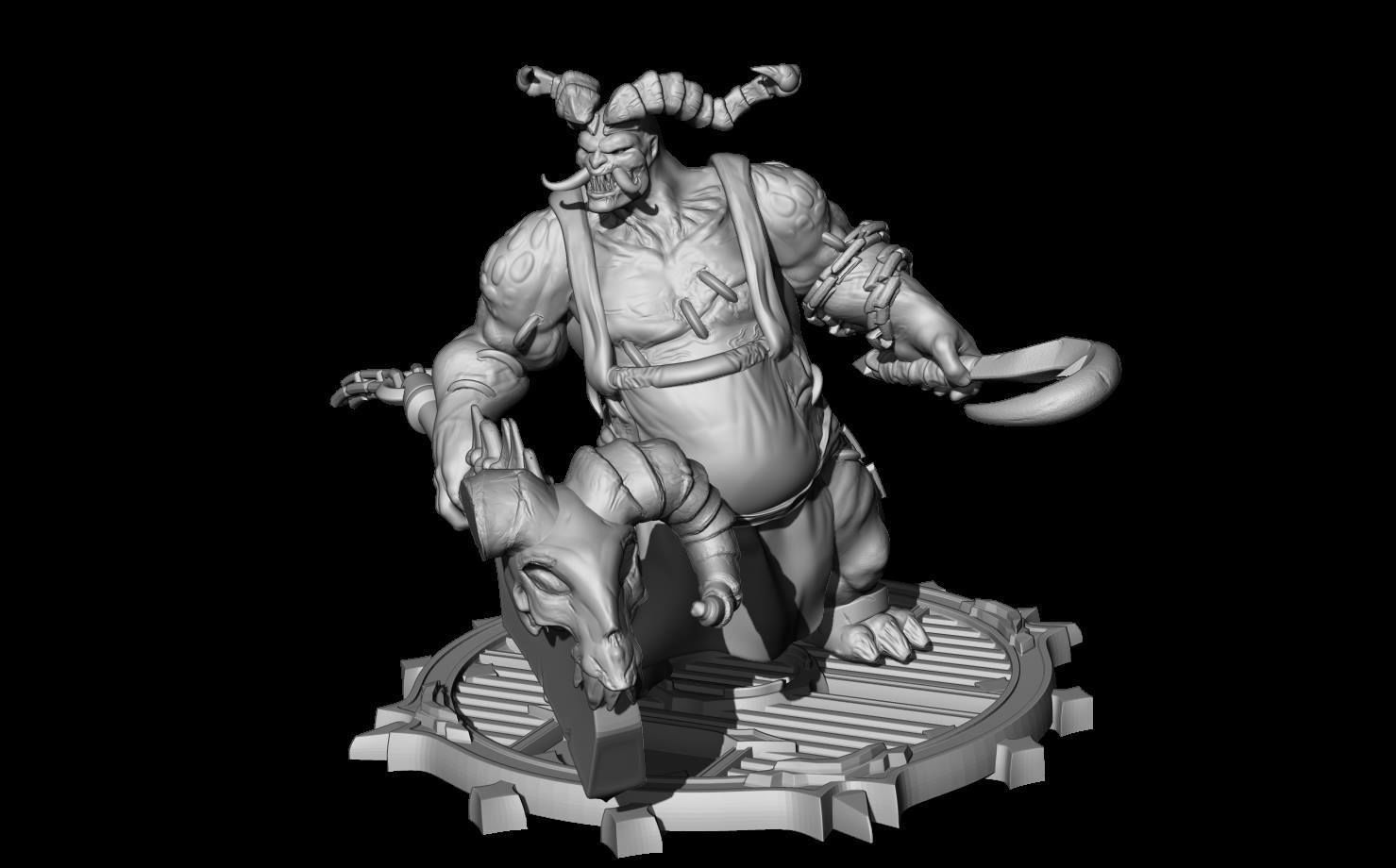 The Butcher - Diablo 3D print model_31