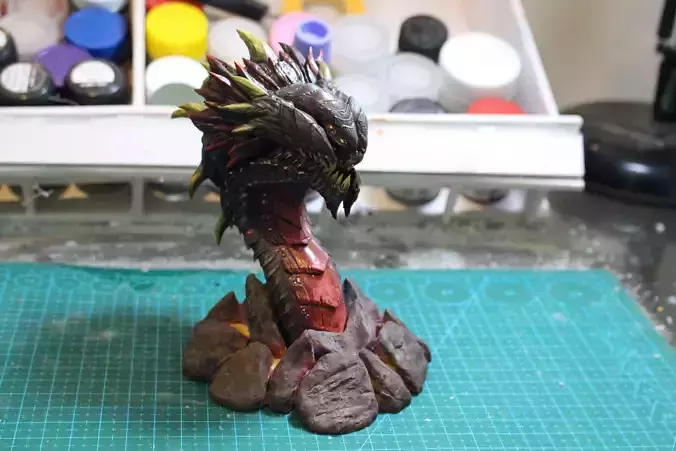 Starcraft Primal Worm - 3D Print Model 3D print model