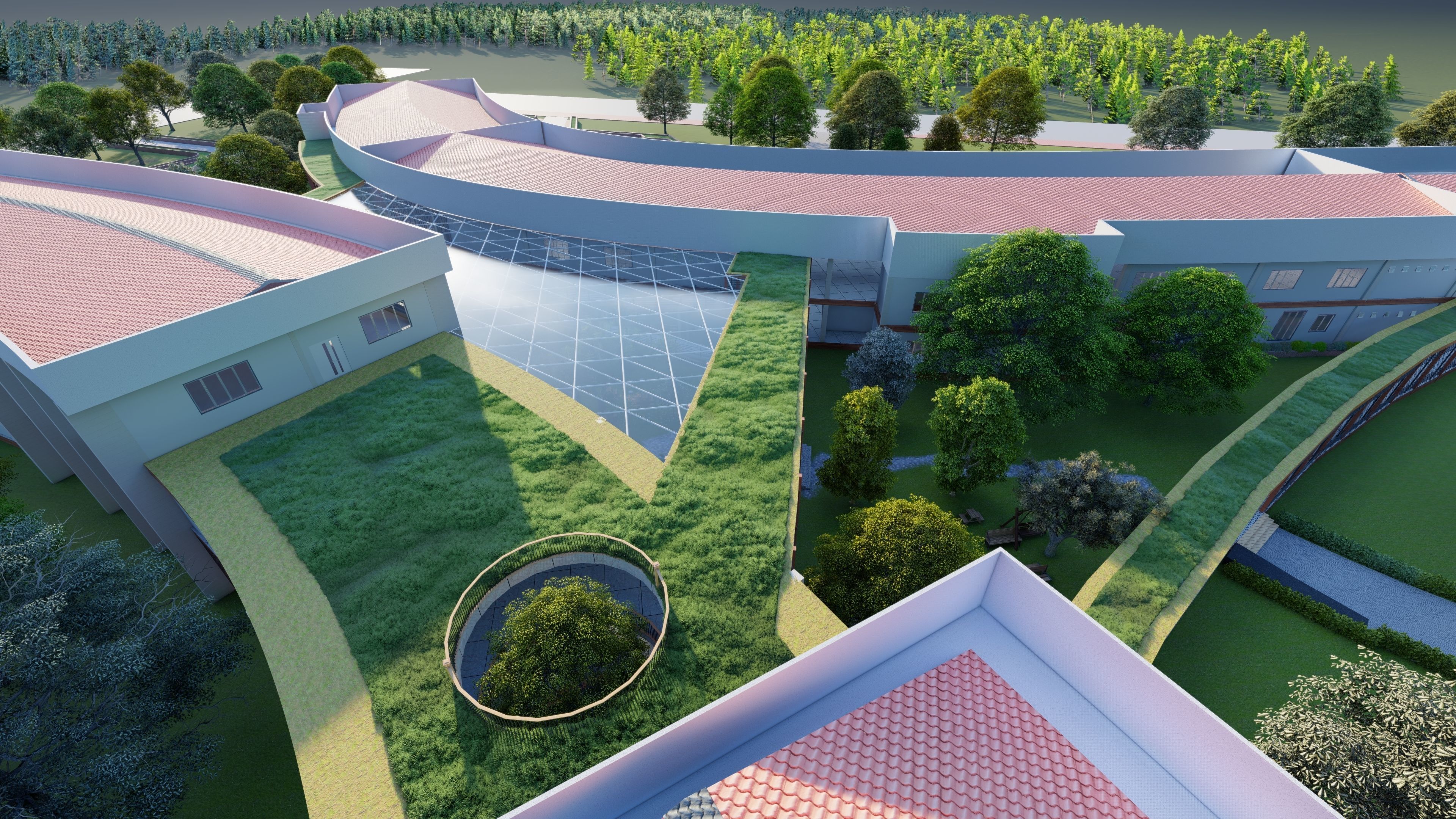 Laos Vientiane Hospital 3D model_8