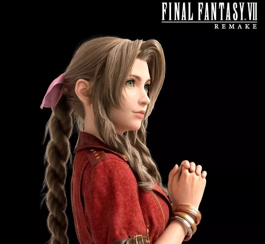 Aerith bracelets from Final Fantasy remake 3D print model