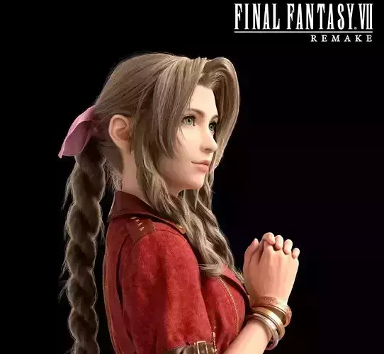 Aerith bracelets from Final Fantasy remake
