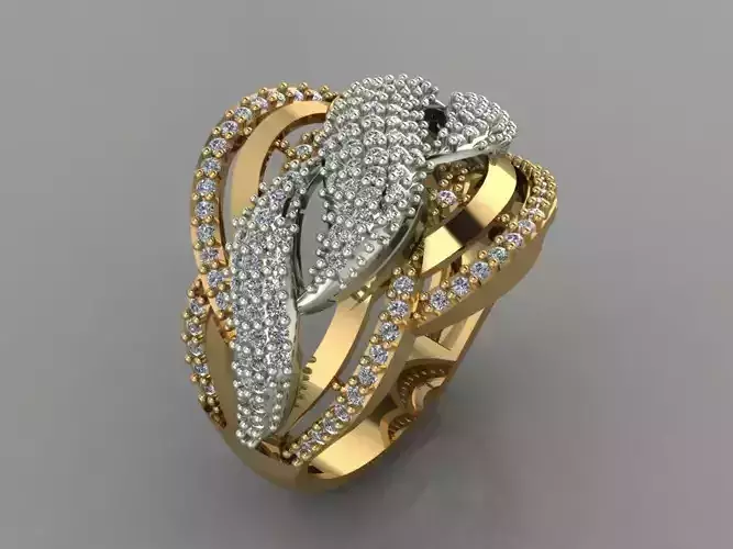 GC GOLD Y139- Diamond gold Ring