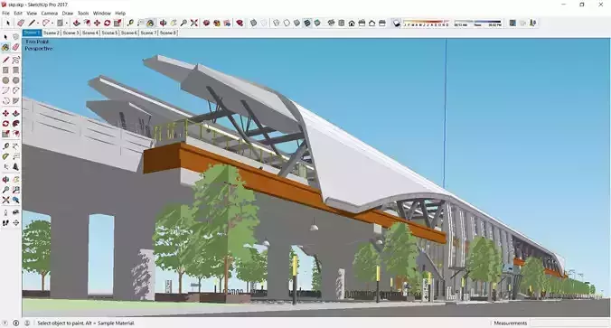 SKETCHUP - model 20 3D model
