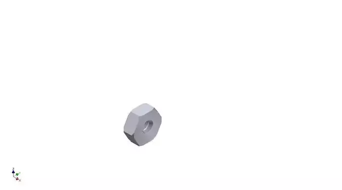 Hex Nut Metric 2mm