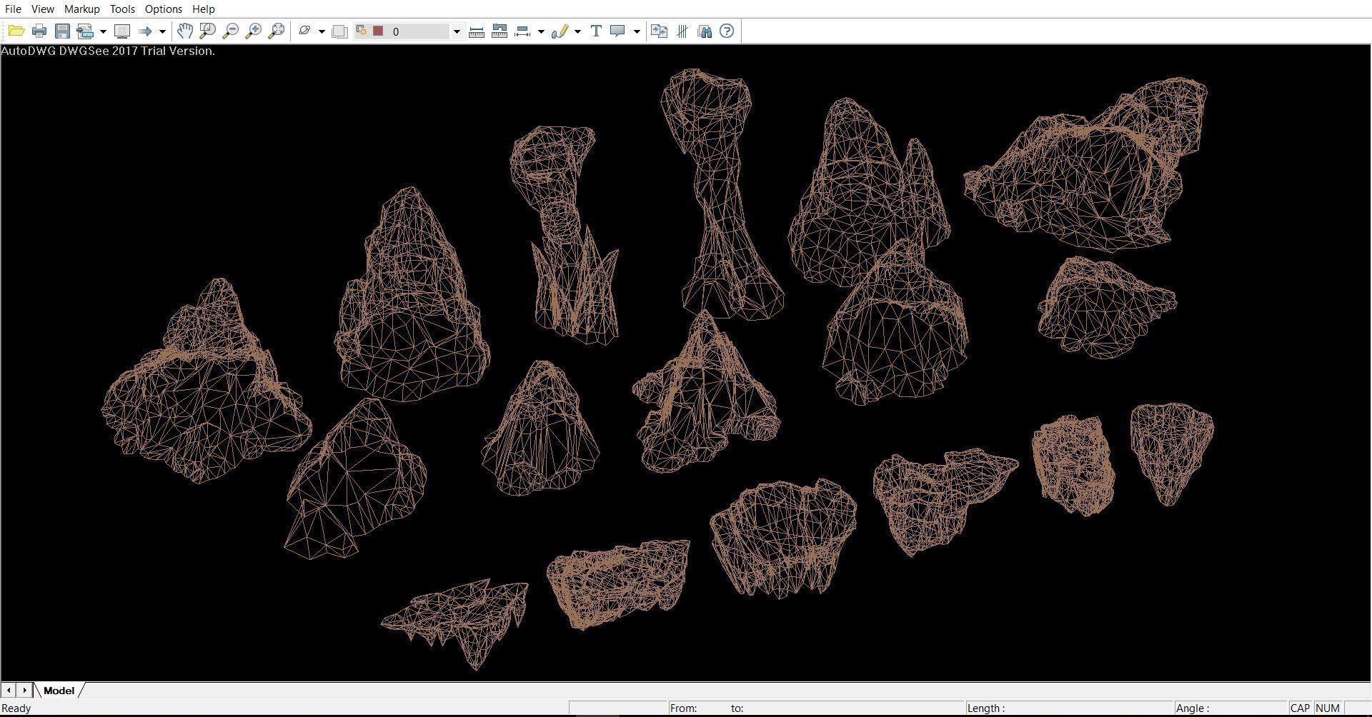 Collection - Rocks group of 3D model_5