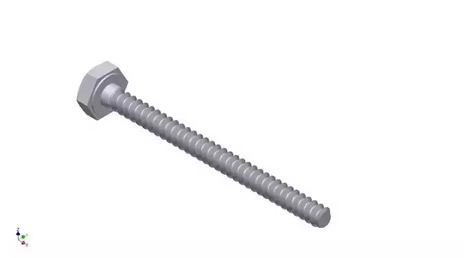 Hex Head Metric 2 5x30mm