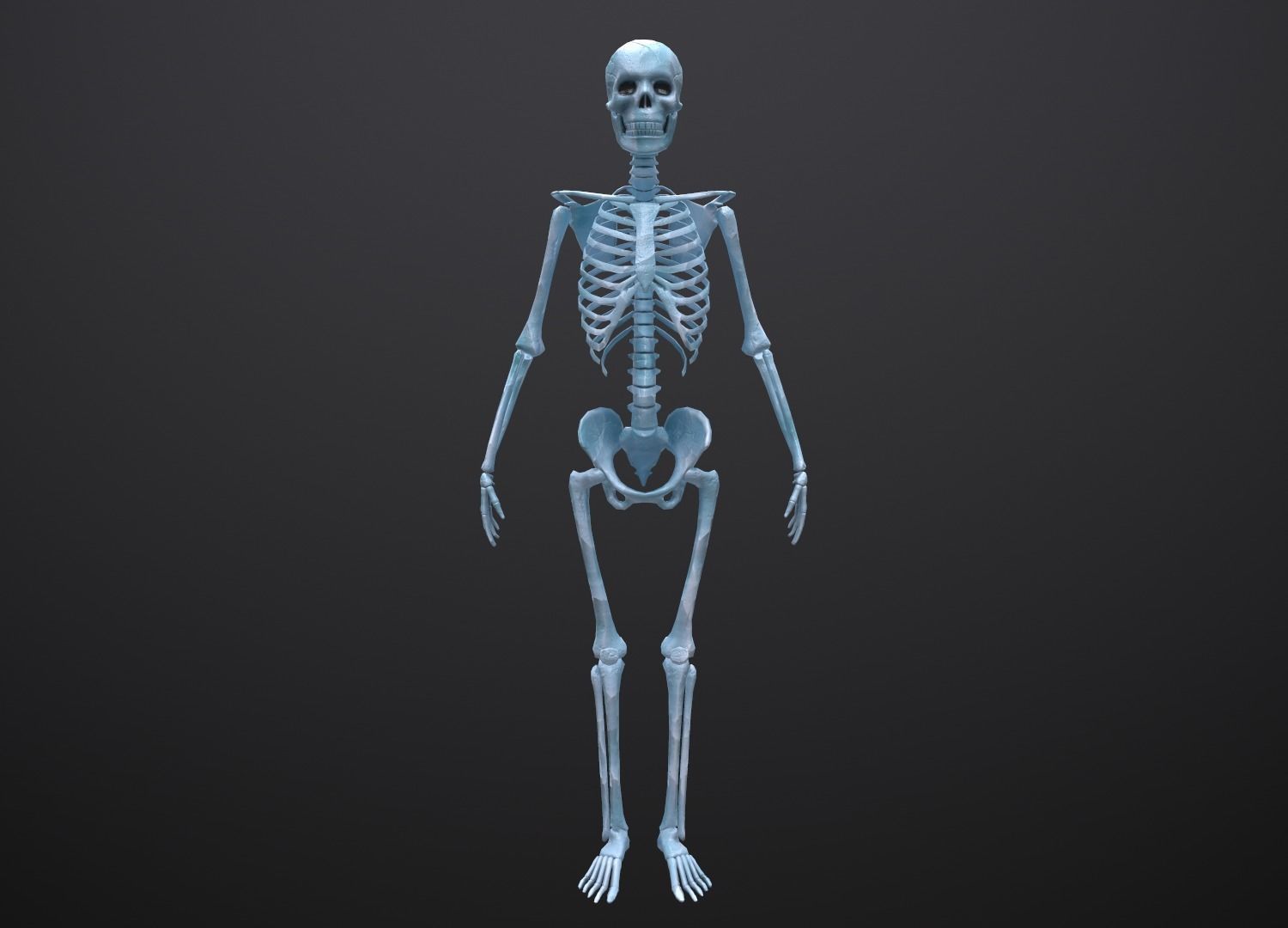 Substance Skeleton Army Low-poly 3D model_24