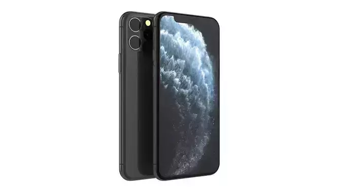 iPhone 11 Pro Gray 3D model