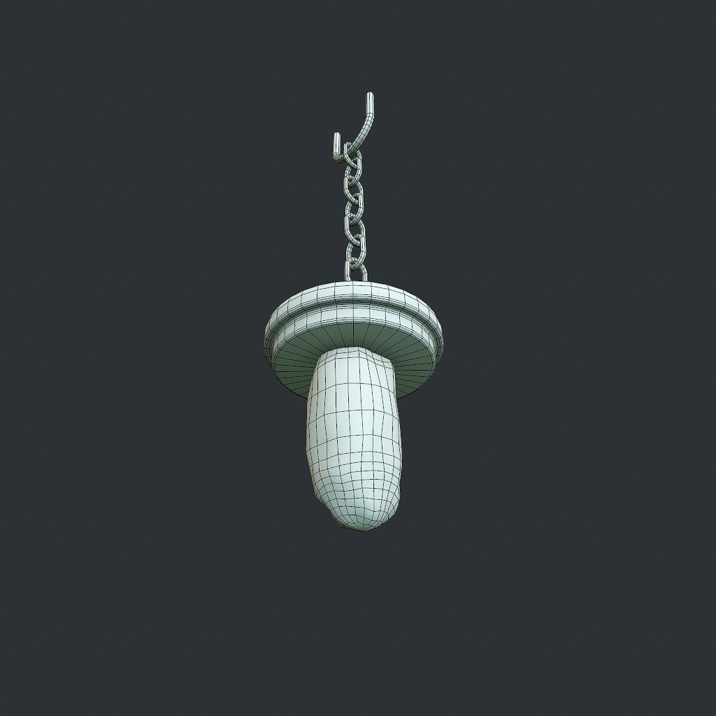 Bees Jar Animated 1 Low-poly 3D model_17