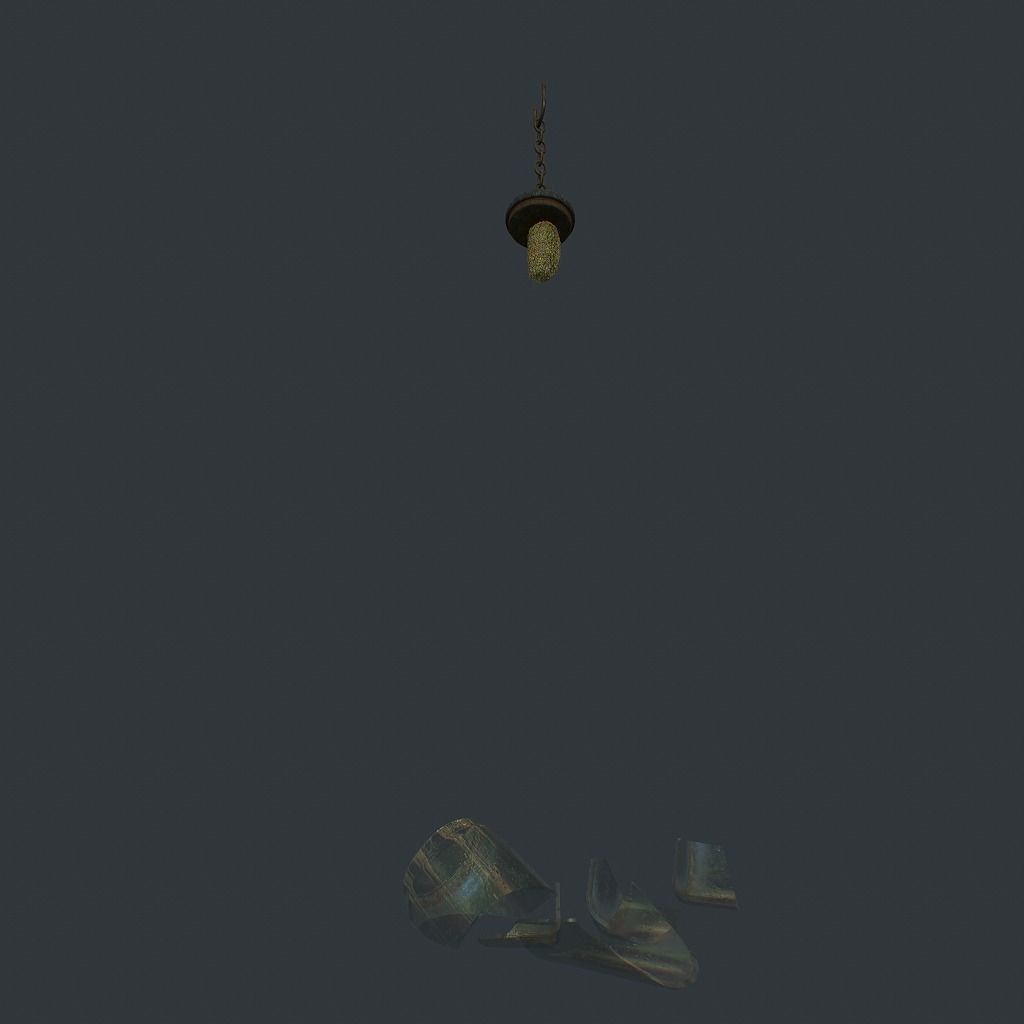 Bees Jar Animated 1 Low-poly 3D model_8