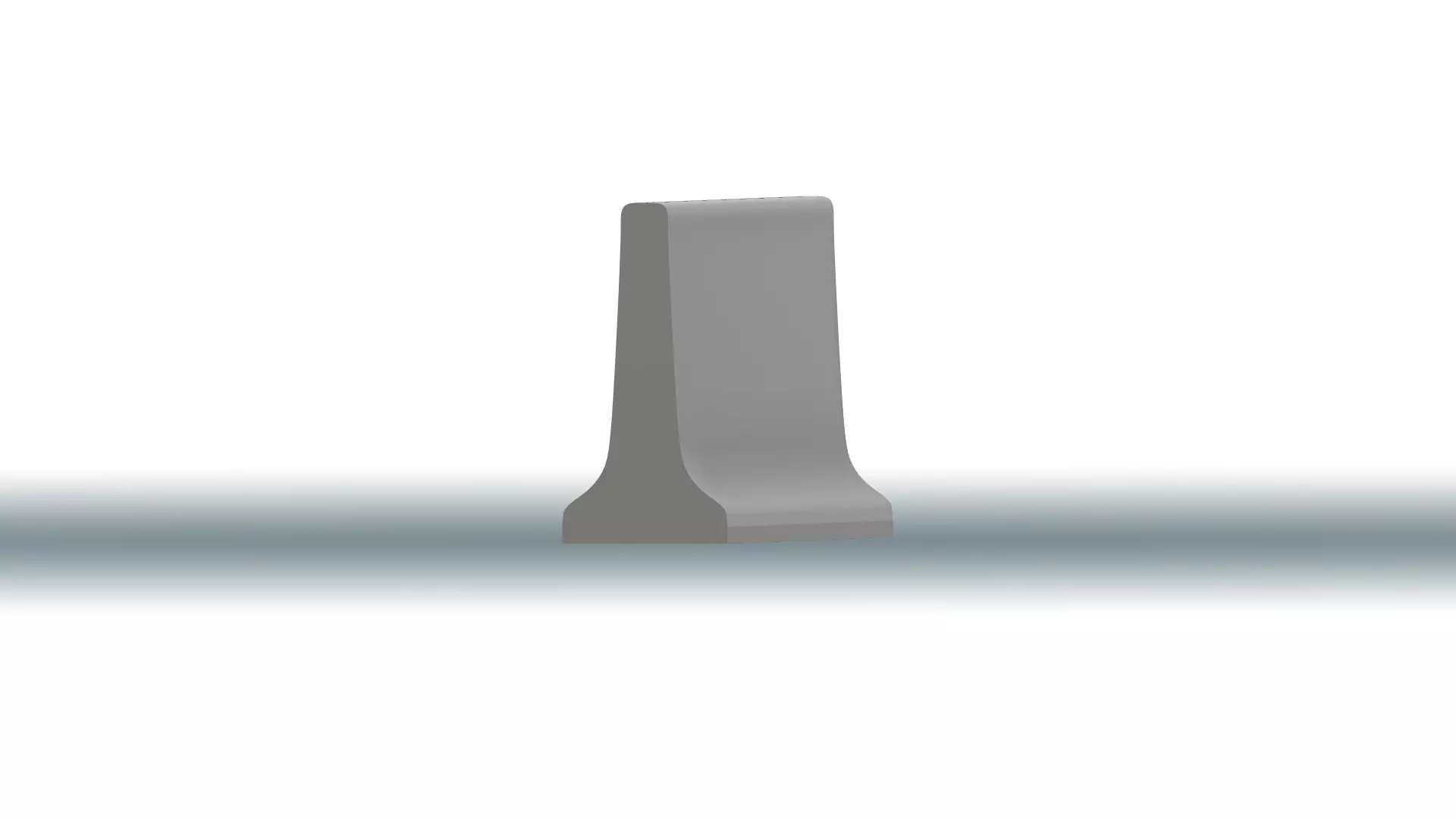 Barrier plastic corner 3D print model