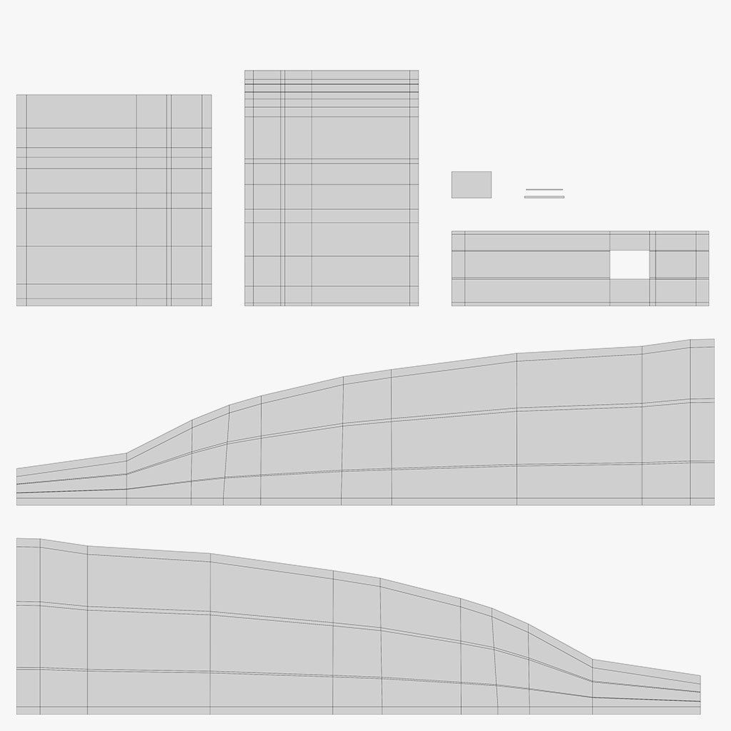 CRT PC Monitor 3D model_7